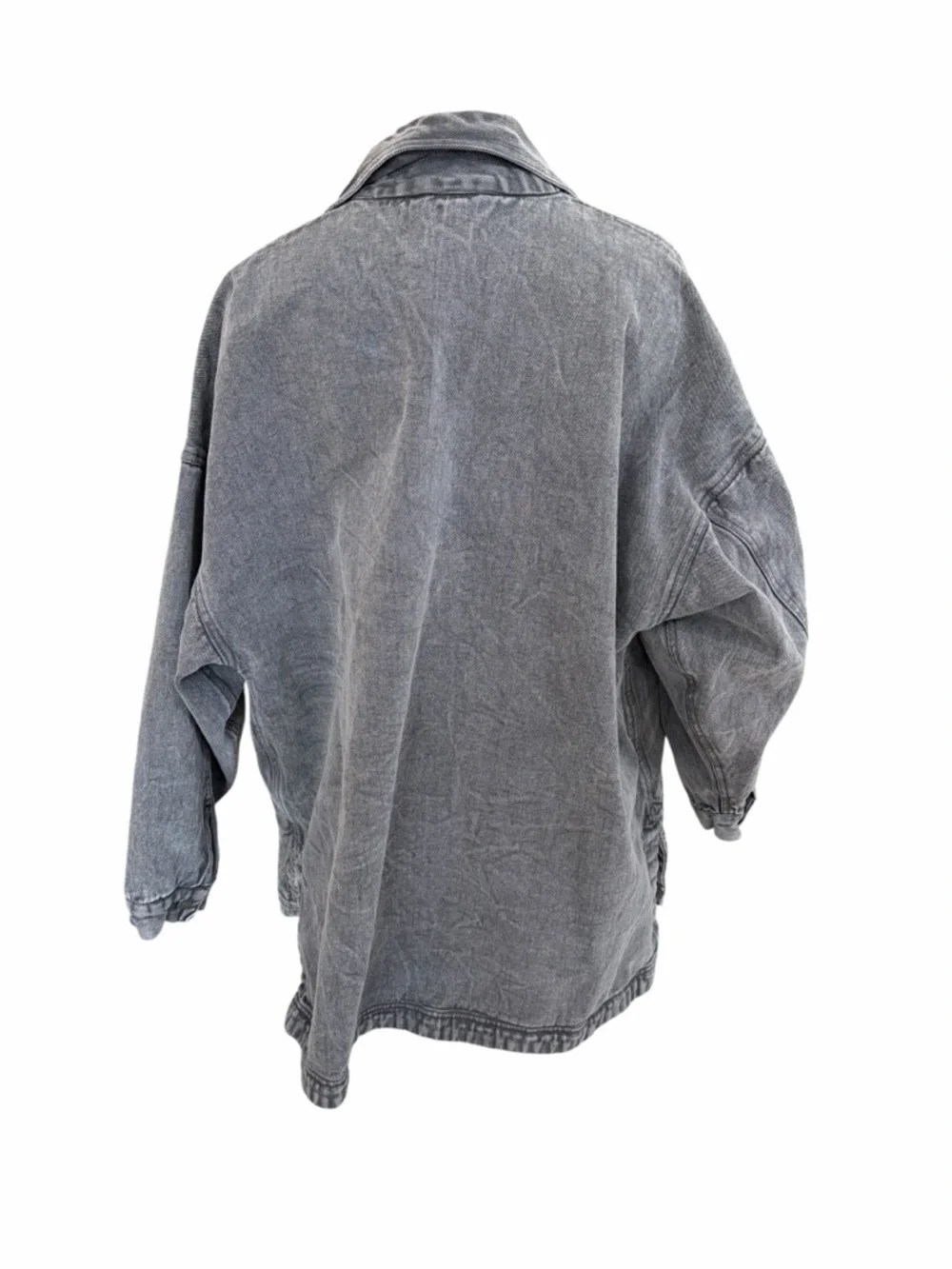 We the Free Madison city oversized denim jacket size medium - Picture 5 of 8